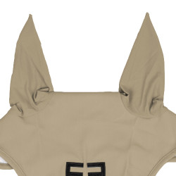 Boné anti-moscas Equestro cube stretch técnico com logótipo Oxford bronzeado Rosa