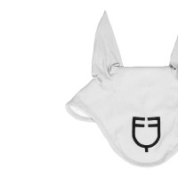 Boné anti-moscas Equestro cube stretch técnico com logótipo Rosa camafeu