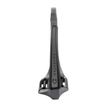 Estribos Supernova Equestro Cinza / preto Cinzento