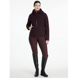 Casaco Híbrido Impermeável LeMieux Brooke feminino Ameixa escura Violeta