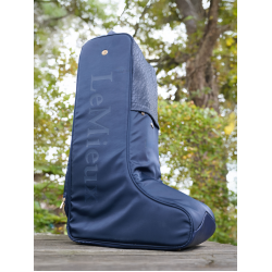 Saco para botas LeMieux Luxe Marinho Azul-marinho Saco para botas LeMieux Luxe Marinho Azul-marinho