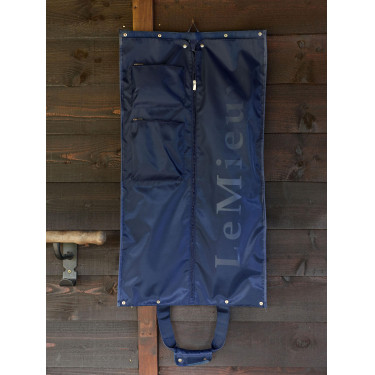 Bolsa de viagem LeMieux para casaco de competição Luxe Marinho Azul-marinho