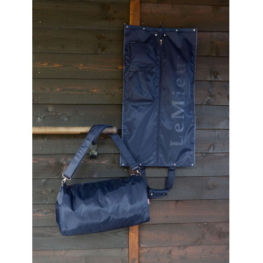 Bolsa de viagem LeMieux para casaco de competição Luxe Marinho Azul-marinho