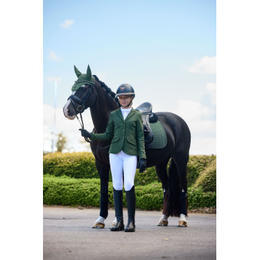 Casaco de competição LeMieux Kennedy Young Rider Verde pinho