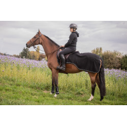 Cobre-rins polar Diagonal Paddock Sports Preto