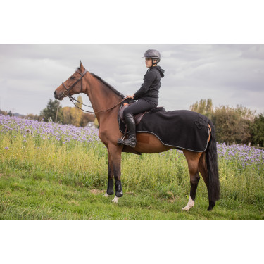 Cobre-rins polar Diagonal Paddock Sports Preto