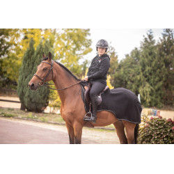 Cobre-rins polar Diagonal Paddock Sports Preto
