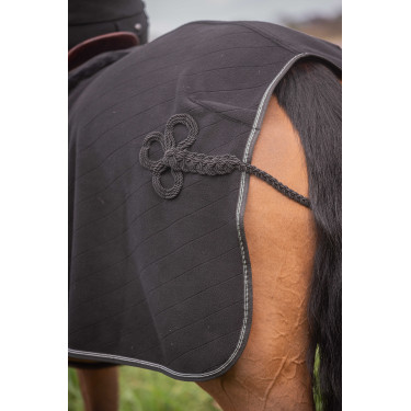 Cobre-rins polar Diagonal Paddock Sports Preto