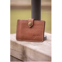 Porta-cartões Pénélope Cartoon Conhaque Castanho