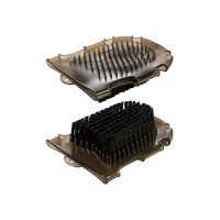 Luva de escovação HKM Preto Luva de escovação HKM Preto