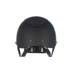 Capacete Alarion Diamond HKM Preto / prateado
