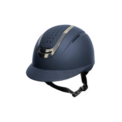 Capacete Sydney City HKM Marinho / prateado Azul