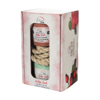 Pedra de sal aromatizada Lolly Lick pack de 2 HKM Rosa mosqueta / maçã Pedra de sal aromatizada Lolly Lick pack de 2 HKM Rosa mosqueta / maçã