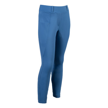 Legging Mia fundo 1/1 em silicone HKM Azul