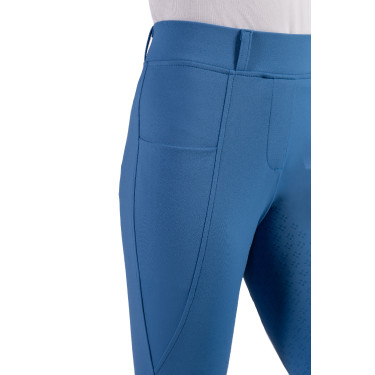 Legging Mia fundo 1/1 em silicone HKM Azul