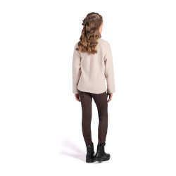 Legging Mia fundo 1/1 em silicone HKM Castanho escuro