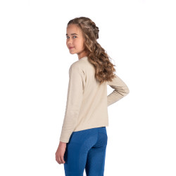 Polo de manga comprida Mia HKM Bege
