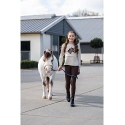 Polo de manga comprida Mia HKM Bege