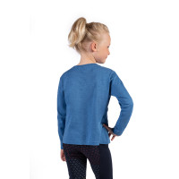 Polo de manga comprida Mia HKM Azul