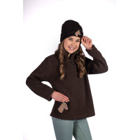 Camisola polar infantil Mia HKM Bege