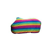 Capa de secagem Rainbow para shettys HKM Riscas multicoloridas