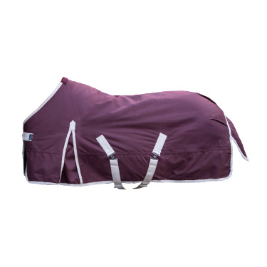 Manta de exterior Mia para shettys HKM Vermelho escuro Manta de exterior Mia para shettys HKM Vermelho escuro