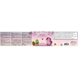 Pomada para cascos Fiona 500 ml HKM Rosa