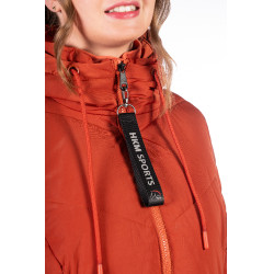 Casaco almofadado longo Toronto HKM Cobre Castanho