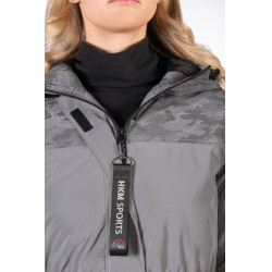 Casaco de equitação Washington HKM Prateado Cinzento