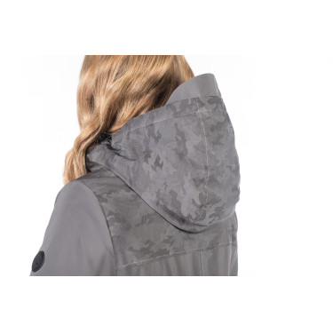 Casaco de equitação Washington HKM Prateado Cinzento