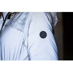 Casaco de equitação Washington HKM Prateado Cinzento