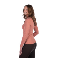 T-shirt funcional Supersoft II HKM Cobre Castanho