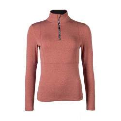 T-shirt funcional Supersoft II HKM Cobre Castanho T-shirt funcional Supersoft II HKM Cobre Castanho