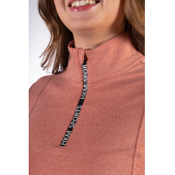 T-shirt funcional Supersoft II HKM Cobre Castanho T-shirt funcional Supersoft II HKM Cobre Castanho