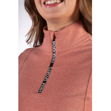 T-shirt funcional Supersoft II HKM Cobre Castanho T-shirt funcional Supersoft II HKM Cobre Castanho