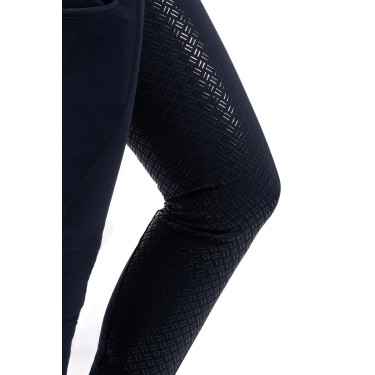 Legging Rio fundo 1/1 em silicone HKM Azul escuro