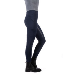 Legging Rio fundo 1/1 em silicone HKM Azul escuro