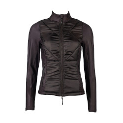 Casaco bimatéria Prag II Style HKM Castanho escuro
