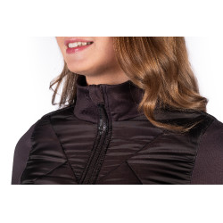 Casaco bimatéria Prag II Style HKM Castanho escuro