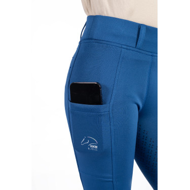 Legging Lana II Style assento 1/1 em silicone HKM Azul