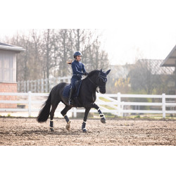 Calças Arezzo com assento inteiro em silicone Lauria Garrelli Azul escuro