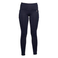 Legging Arezzo com fundo inteiro em silicone Lauria Garrelli Azul escuro