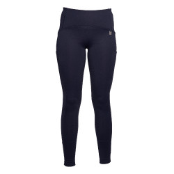 Legging Arezzo com fundo inteiro em silicone Lauria Garrelli Azul escuro