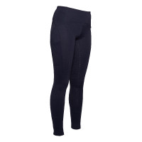 Legging Arezzo com fundo inteiro em silicone Lauria Garrelli Azul escuro