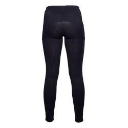Legging Arezzo com fundo inteiro em silicone Lauria Garrelli Azul escuro
