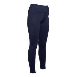 Legging Arezzo com basanas de silicone Lauria Garrelli Azul escuro