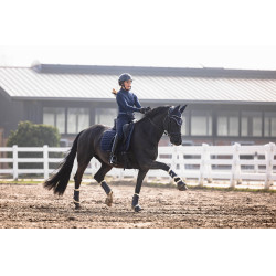 Cinto de couro Arezzo Lauria Garrelli Índigo Azul