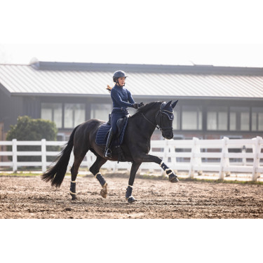 Cinto de couro Arezzo Lauria Garrelli Índigo Azul