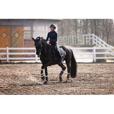 Cinto de couro Arezzo Lauria Garrelli Índigo Azul