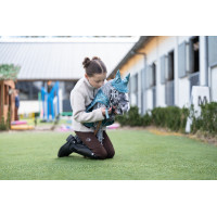 Capuz anti-moscas Hobby Horsing Premium HKM Bege Capuz anti-moscas Hobby Horsing Premium HKM Bege